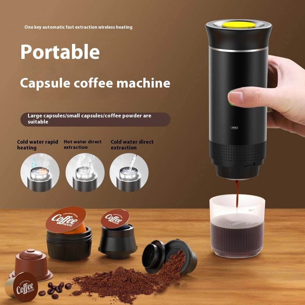 Mobile electric grinder for making coffe with hugh quality 3 in1